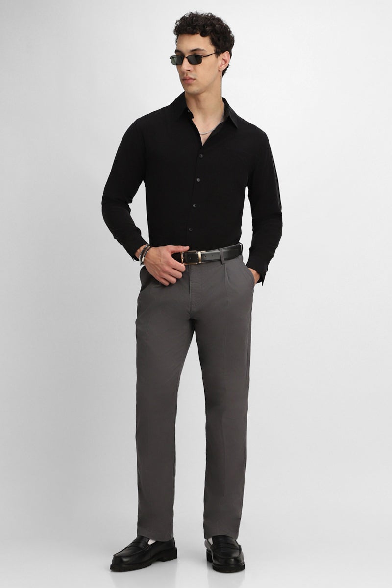 SNITCH Pleated Stretch Chinos - Image 3
